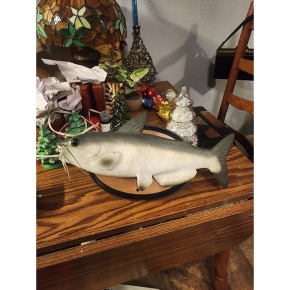 Poisson Chantant Gemmy Cool Cat CatFish - Occasion Fonctionnel